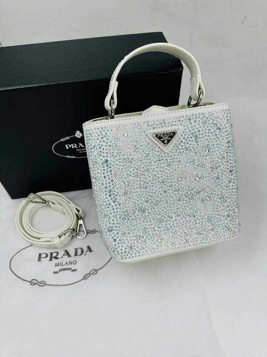 PRADA CRYSTAL HANDBAG