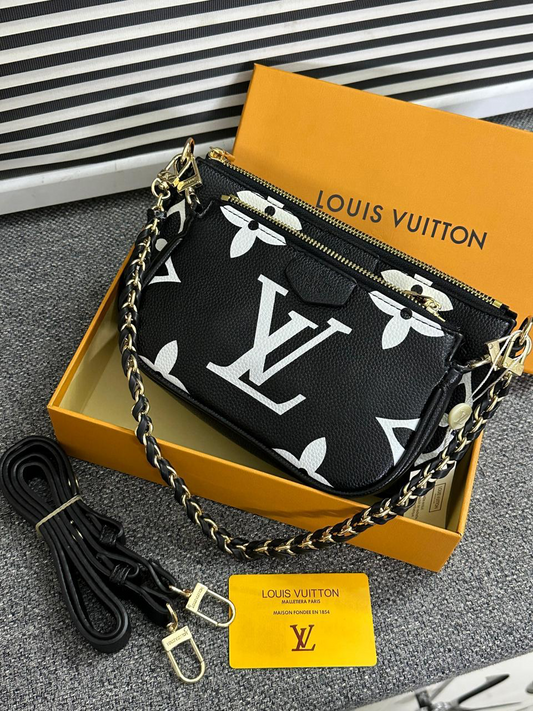 LV BLACK 3 PIC SET