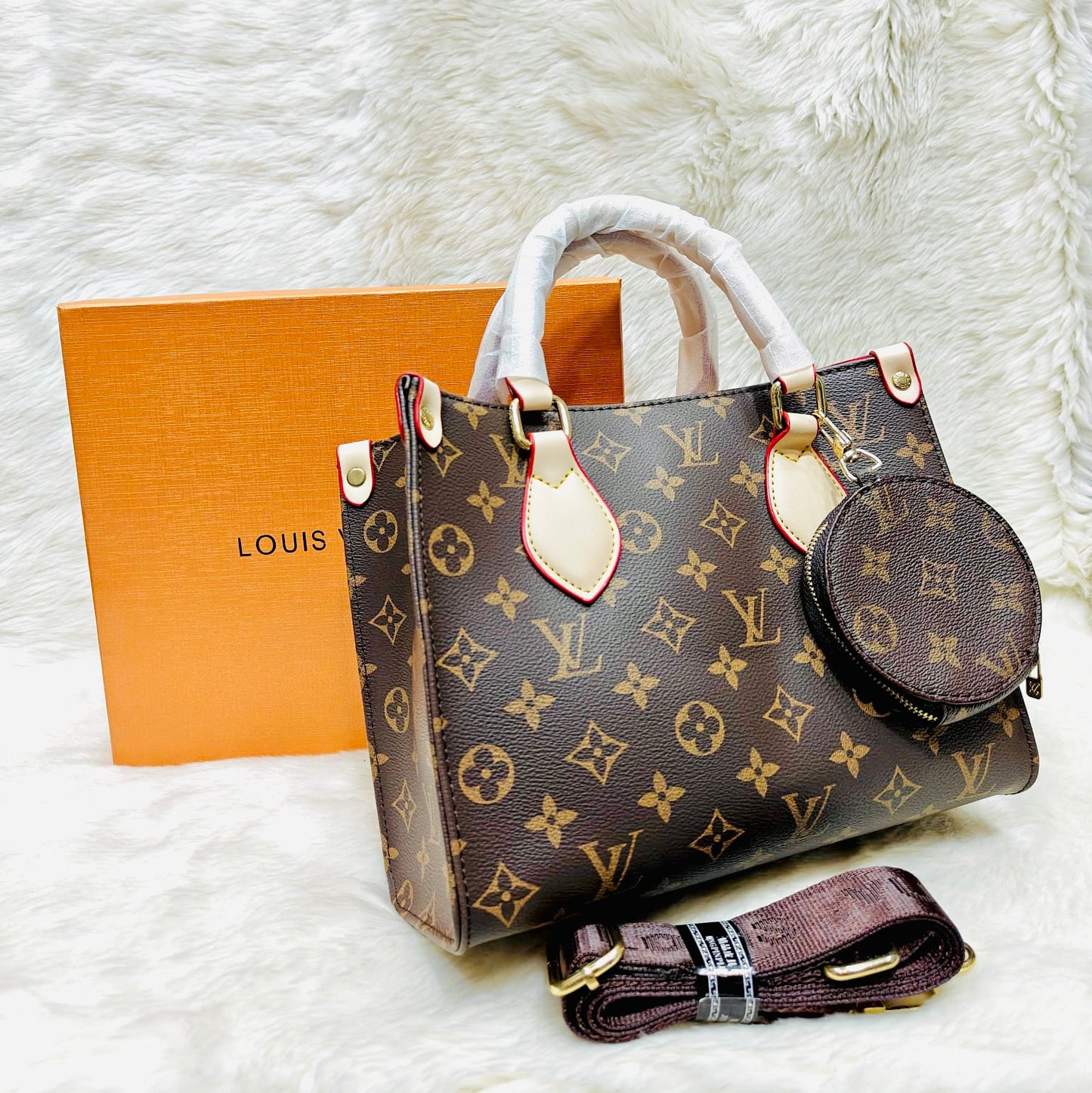 LV BROWN TOTE