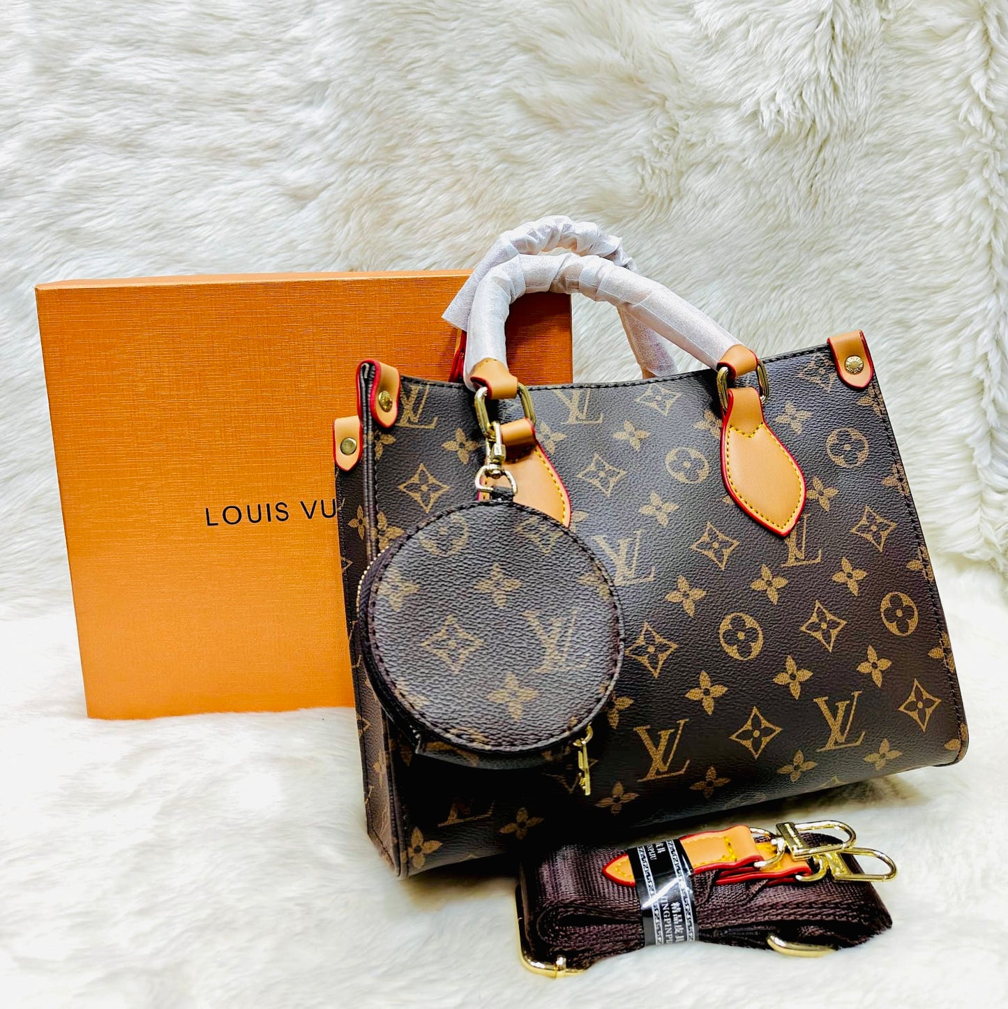 LV BROWN TOTE