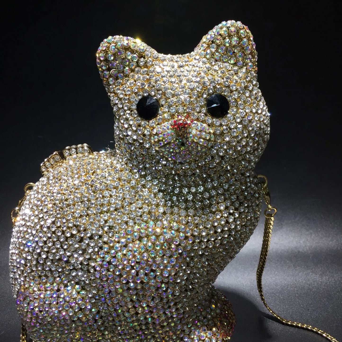 CUTE CAT DIAMOND BAG