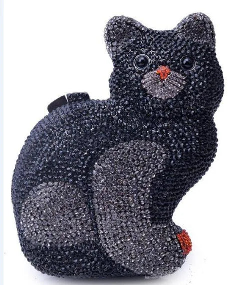 CUTE CAT DIAMOND BAG