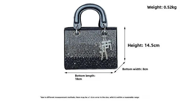 Rhinestone -Vintage-Bag