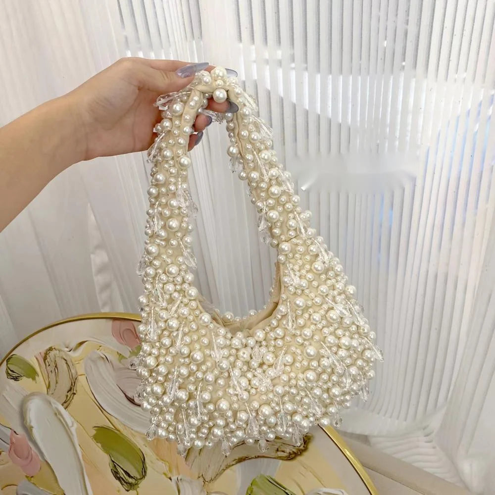 PEARL HOBO BAG