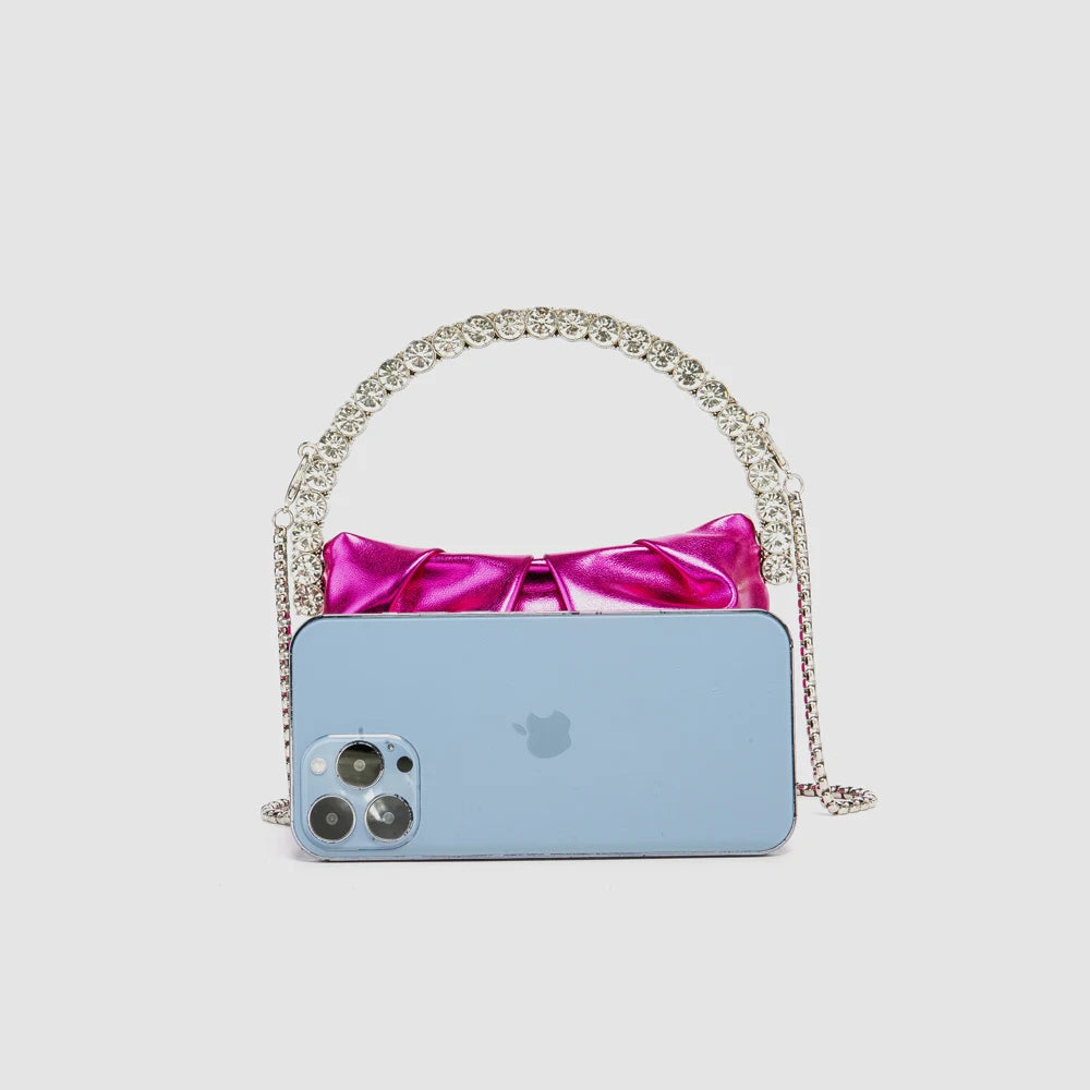 SHINY CRYSTAL PURSE