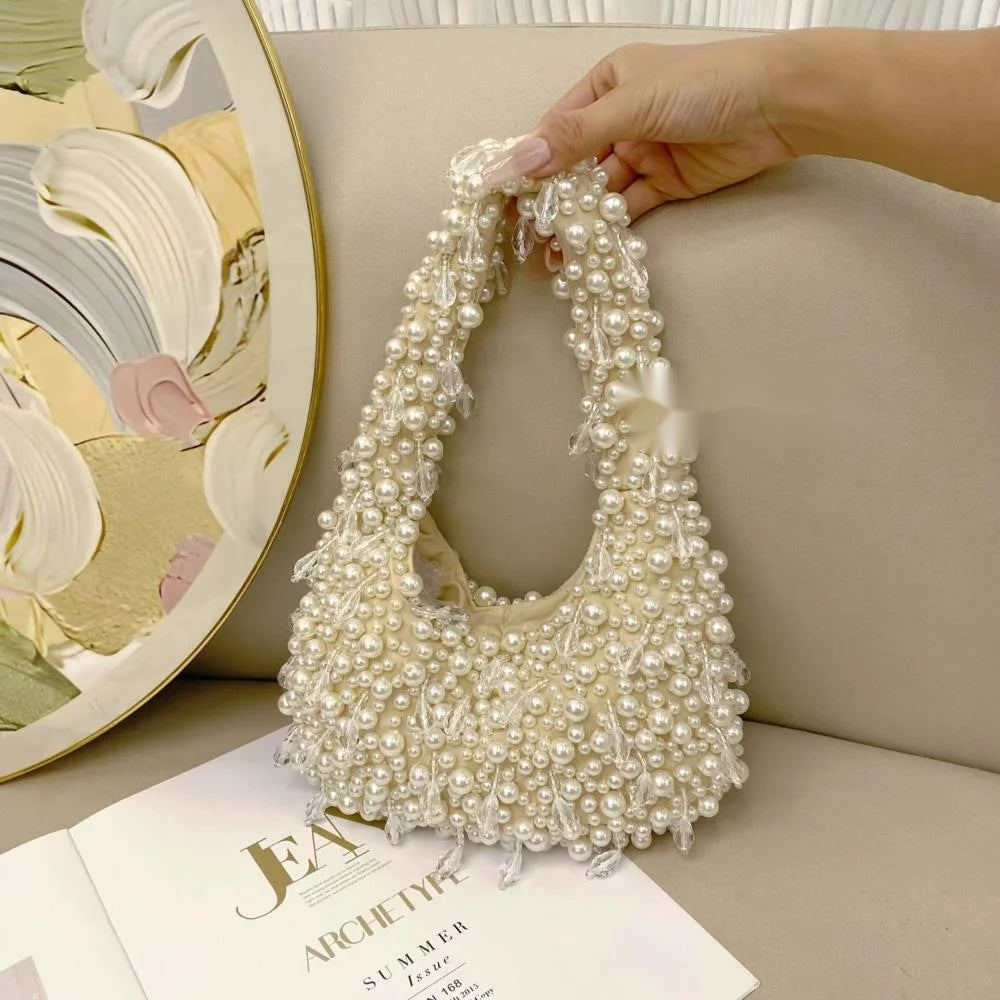 PEARL HOBO BAG