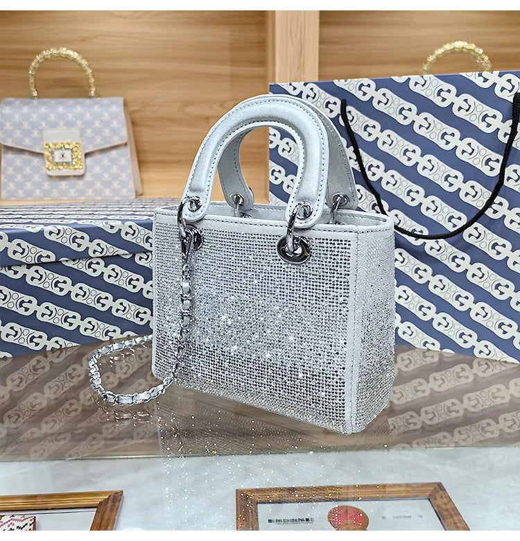 Rhinestone -Vintage-Bag