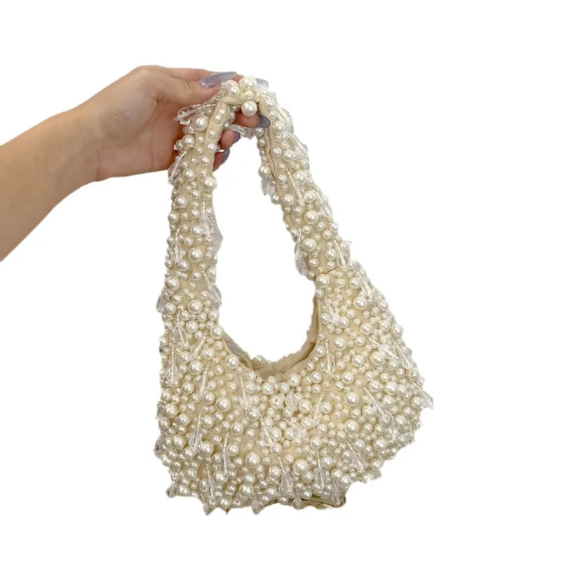 PEARL HOBO BAG