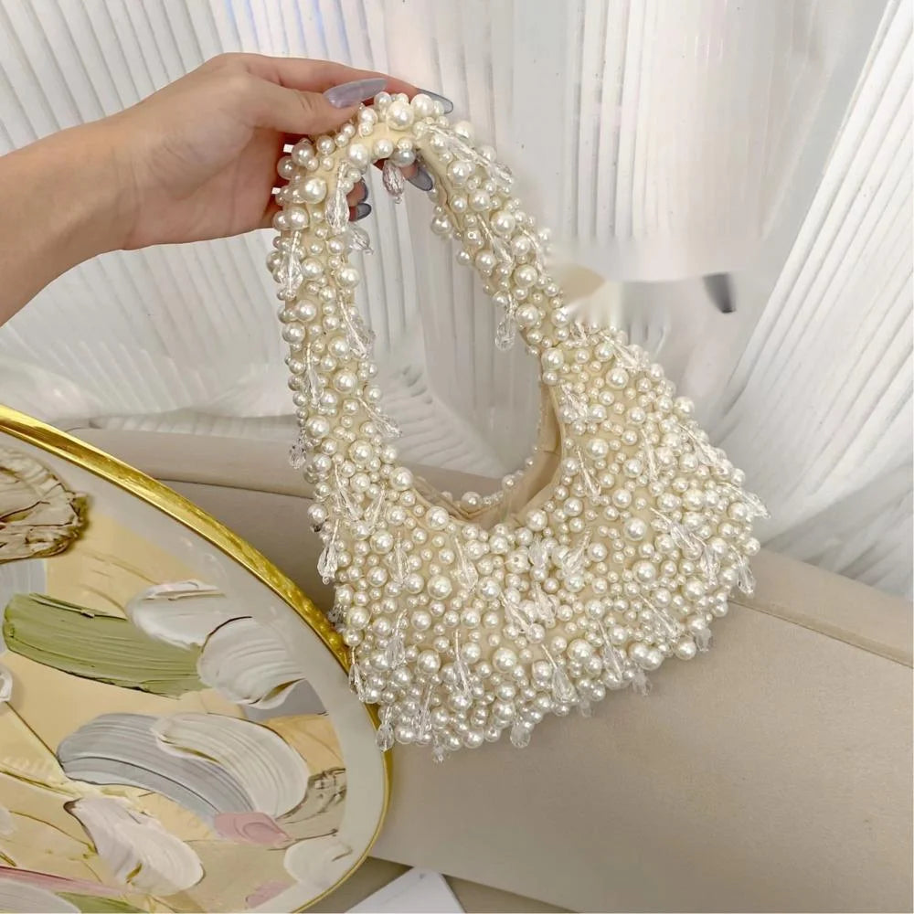 PEARL HOBO BAG