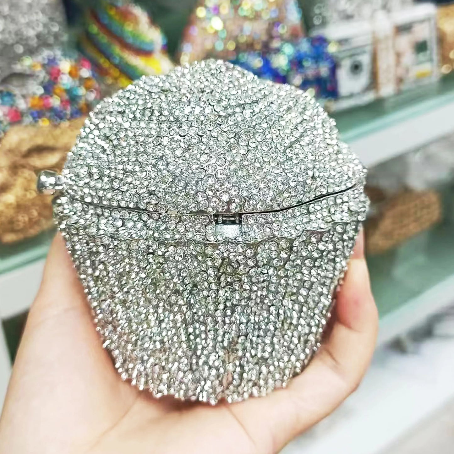 LUXURY CRYSTAL CUPCAKE BAG