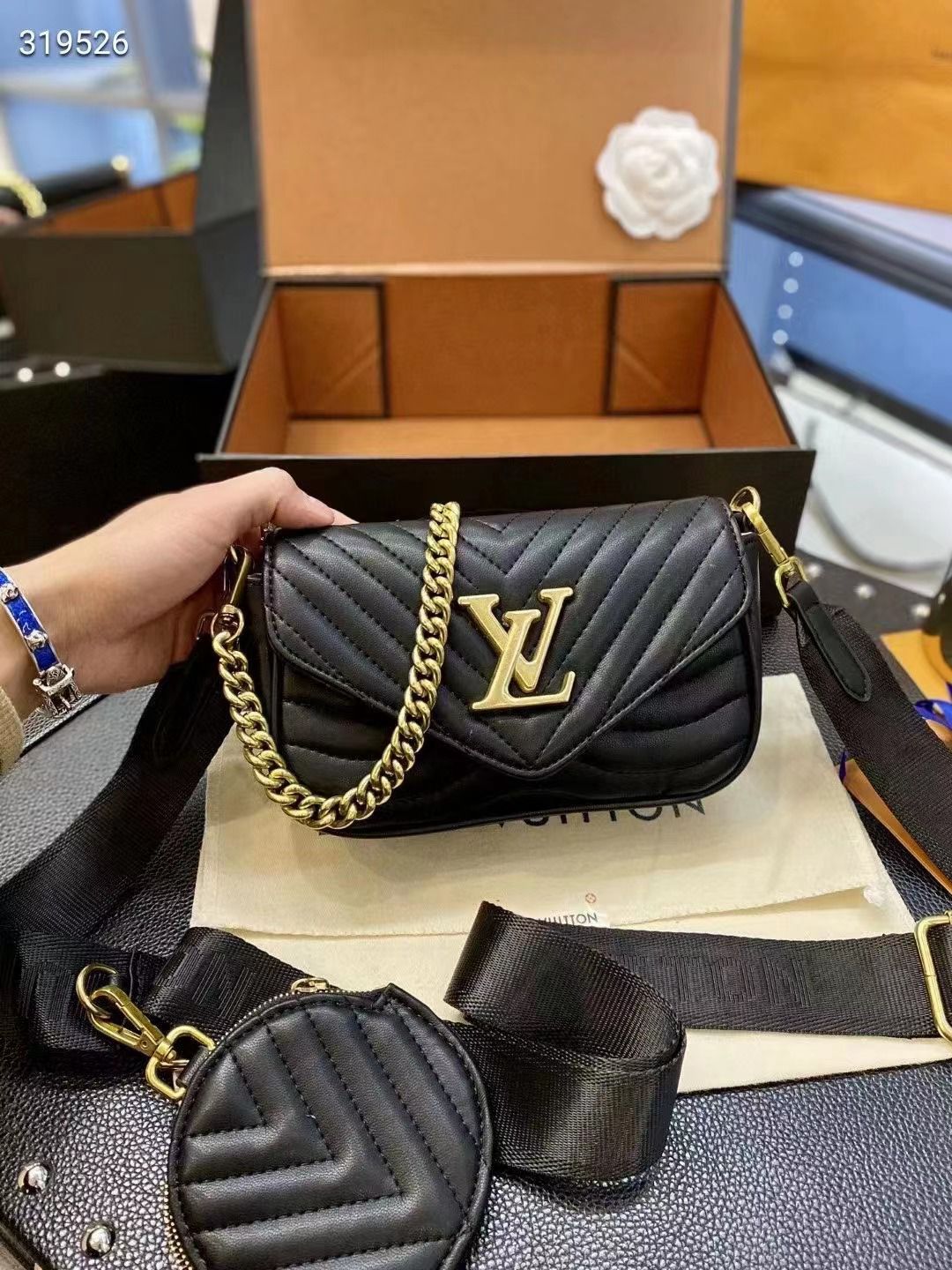 LOUIS  VUITTON  WAVES  CROSSBODY